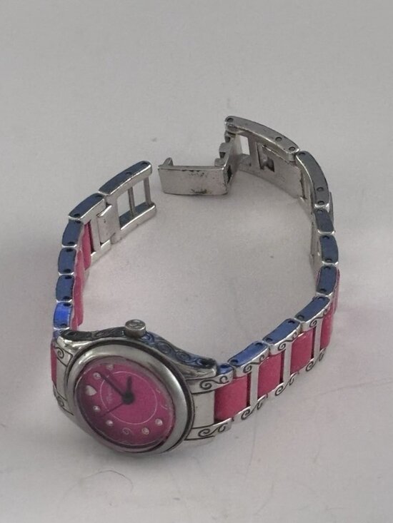 Classic Ladies Brighton Baby Brooklyn Silver Plate Watch - Pink New Battery main image 8